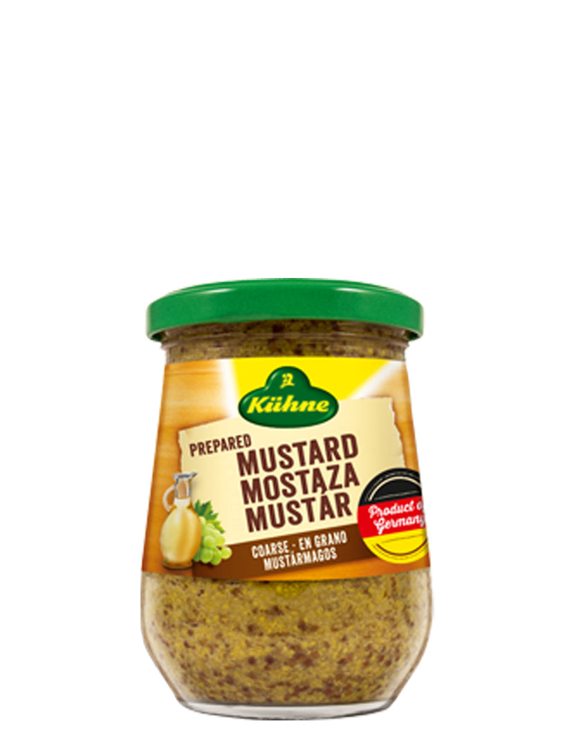 Kuhne Mustard Whole Grain 250ml