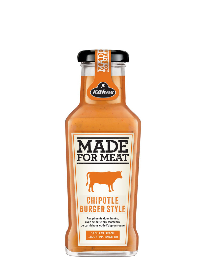 Kuhne Made for Meat Chipotle Burger Sauce 235ml