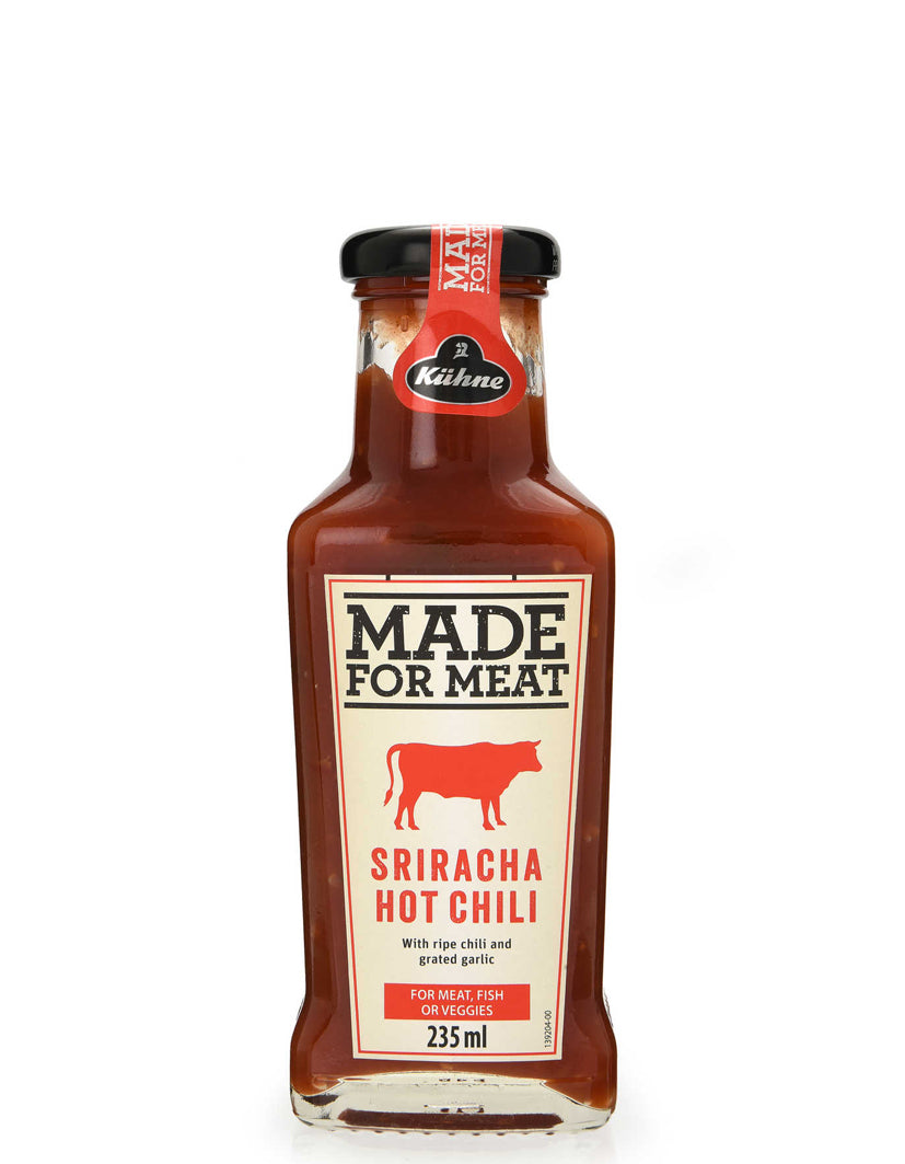 Kuhne Made for Meat Sriracha Hot Sauce 235ml