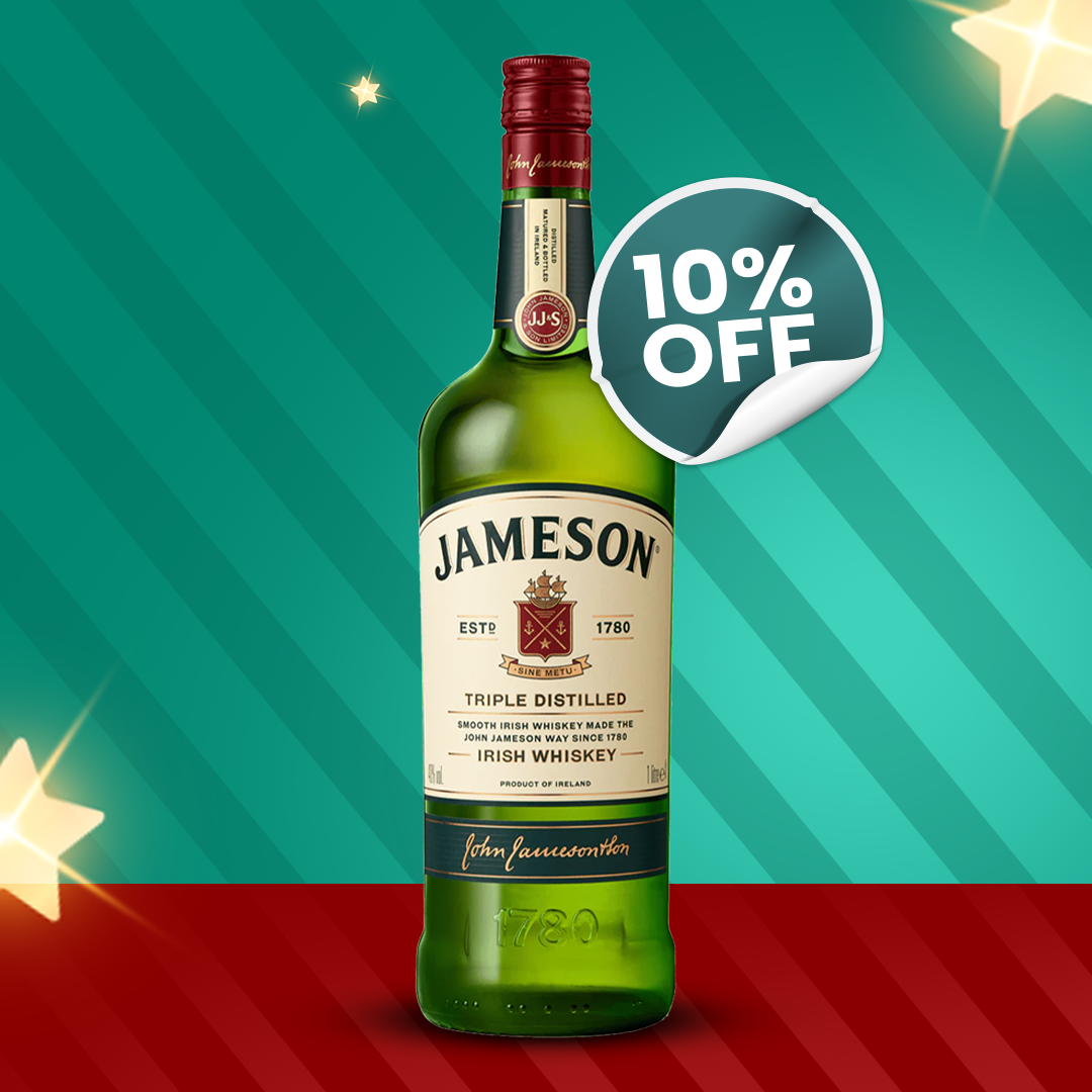 Jameson Irish Whiskey 100CL *10% Discount*