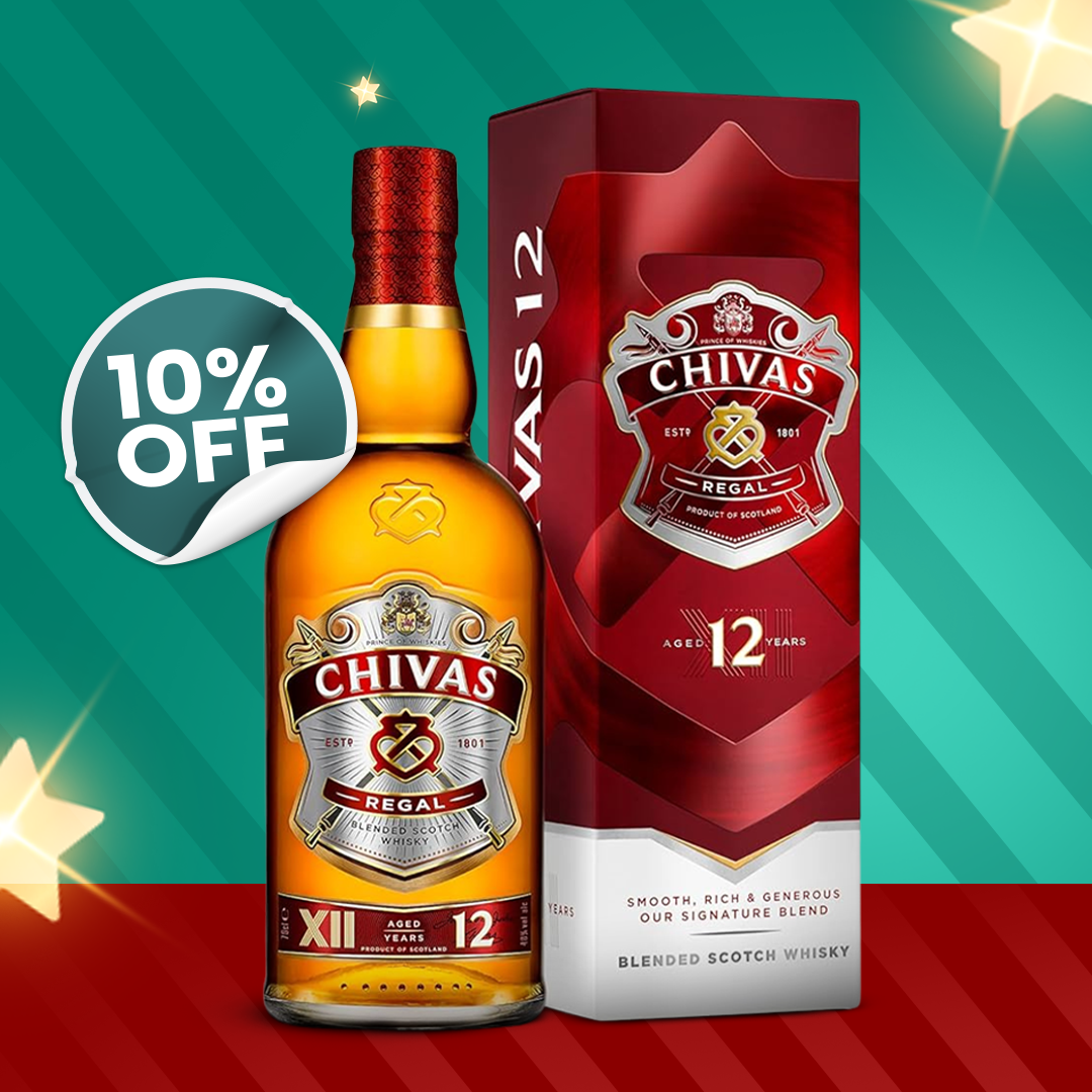 Chivas Blended Whiskey 12YO 100CL *10% Discount*