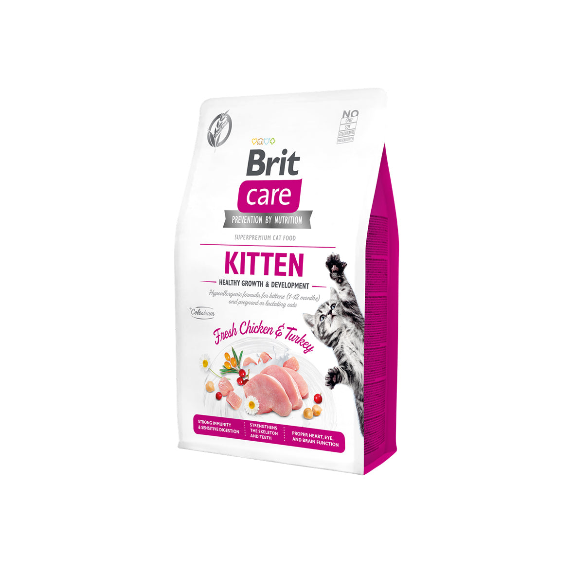 Brit Care Cat Grain-Free Kitten Healthy Growth & Development 2kg