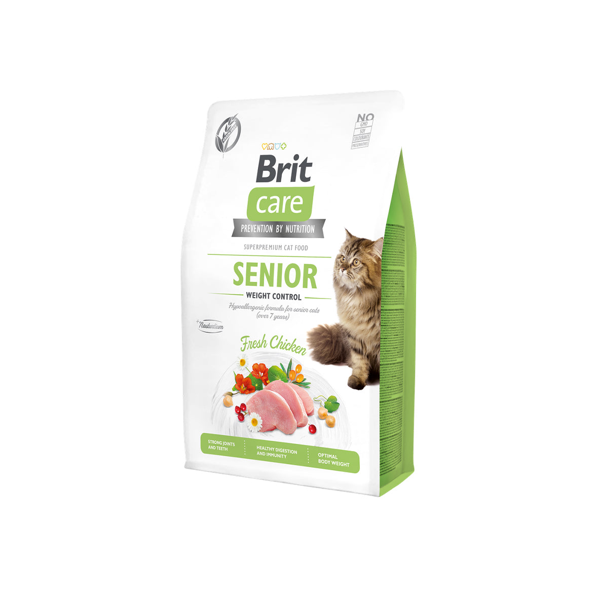 Brit Care Cat Grain-Free Senior Weight Control 2kg