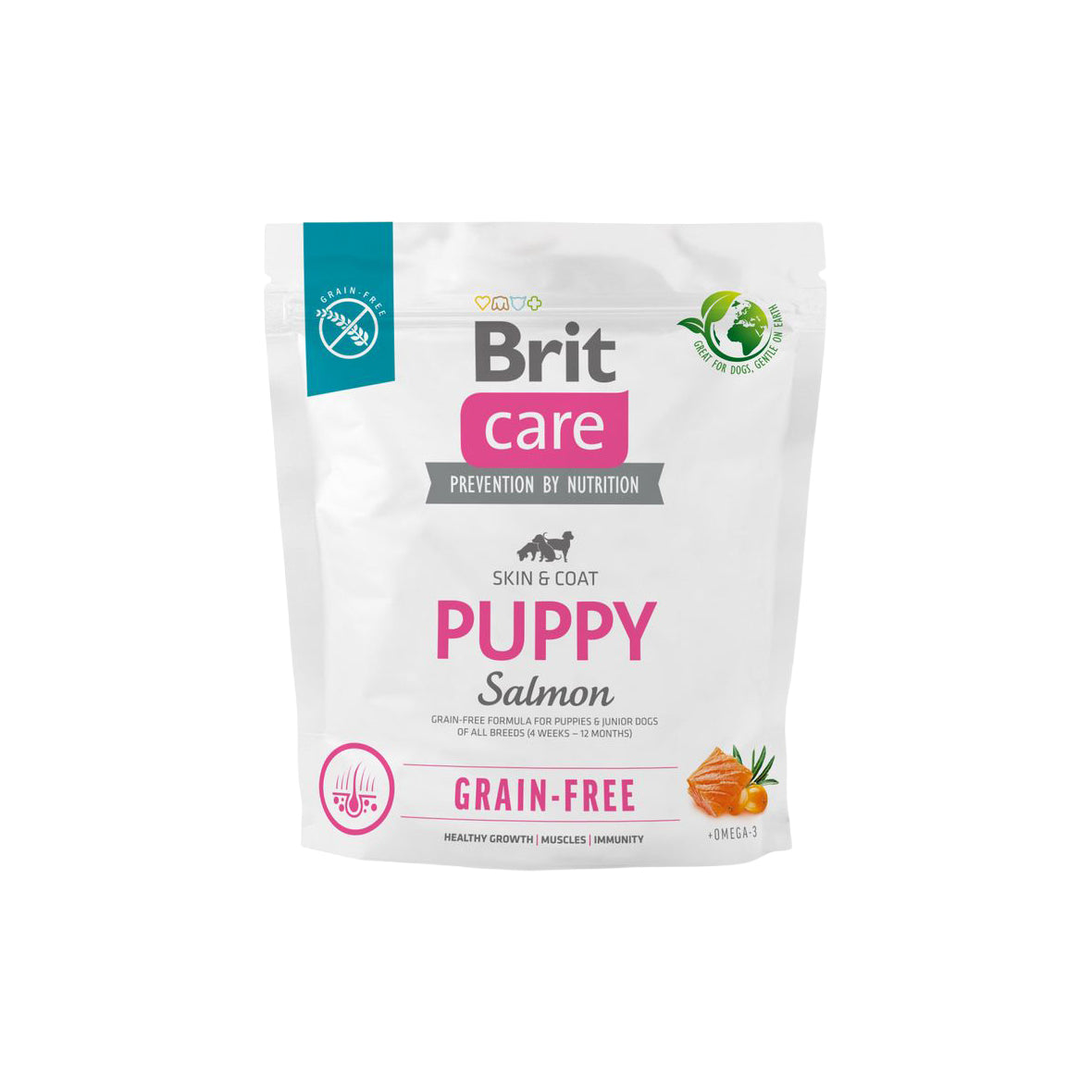 Brit Care For Puppy - Grain-Free Salmon 3kg