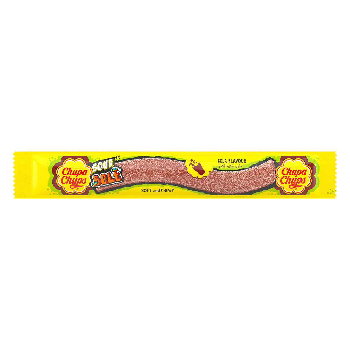 Chupa Chups Jellies Sour Belt Cola 10g