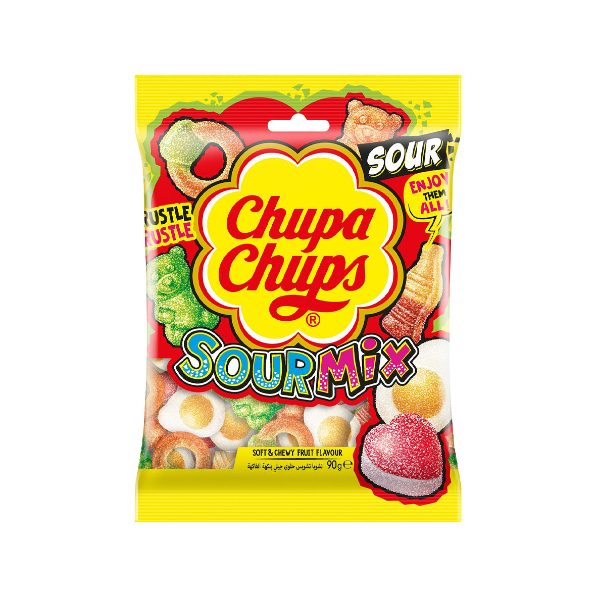 Chupa Chups Jellies Sour Mix 90g