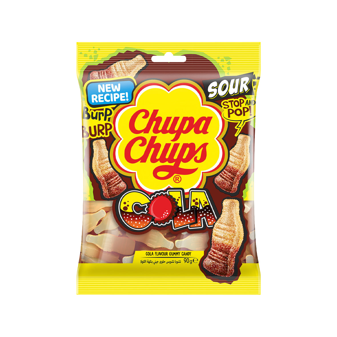 Chupa Chups Jellies Sour Cola 90g