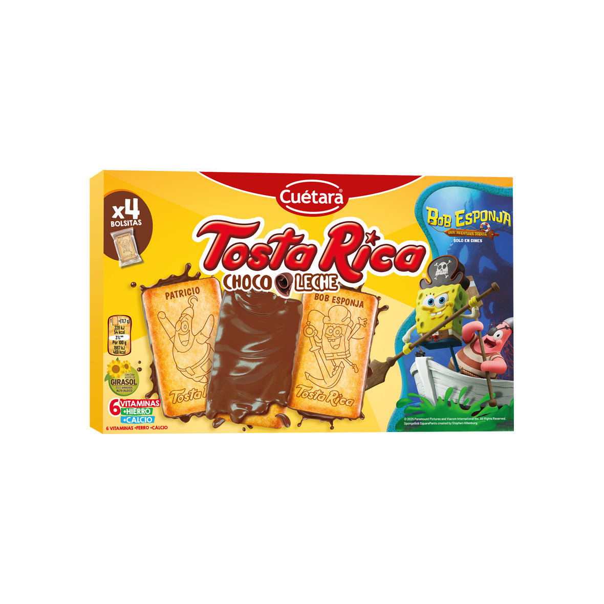 Cuetara Tosta Rica Choco 210g