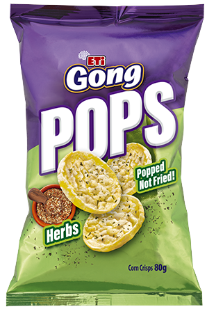 ETI Gong Pops Herbs 80g