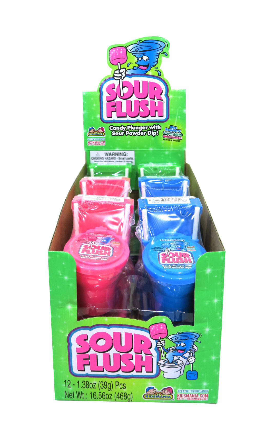 Kidsmania Sour Flush 1 Box (12x39g)