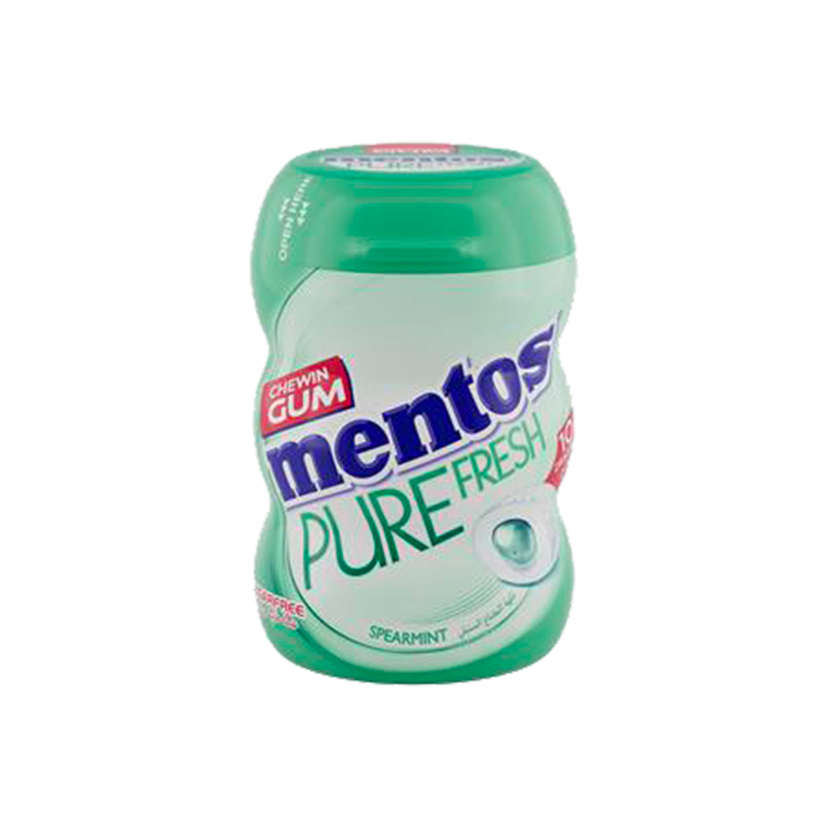 Mentos Gum Pure Fresh Spearmint Nano 10P