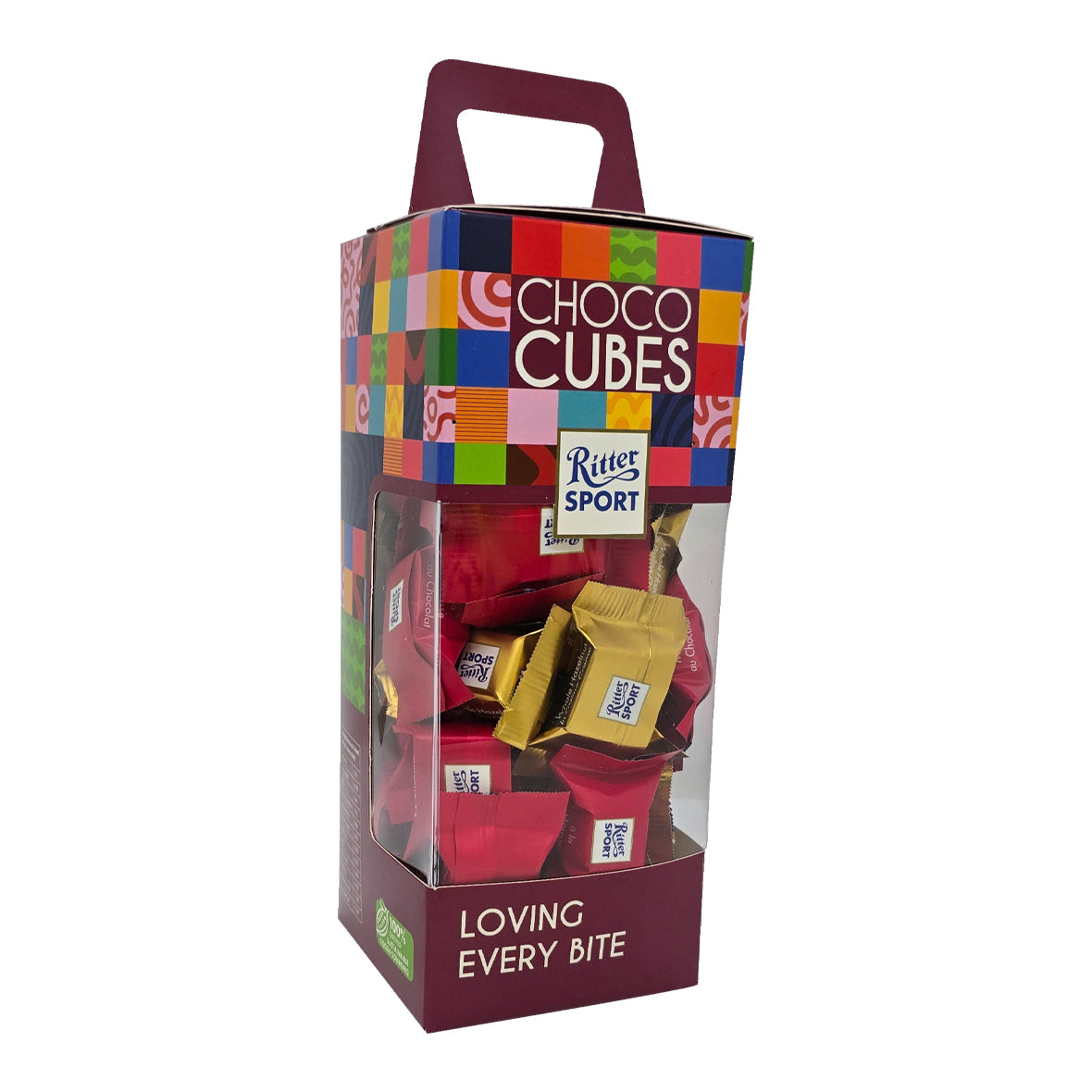 Ritter Sport - Choco Cubes Duo Red & Gold Box 352g