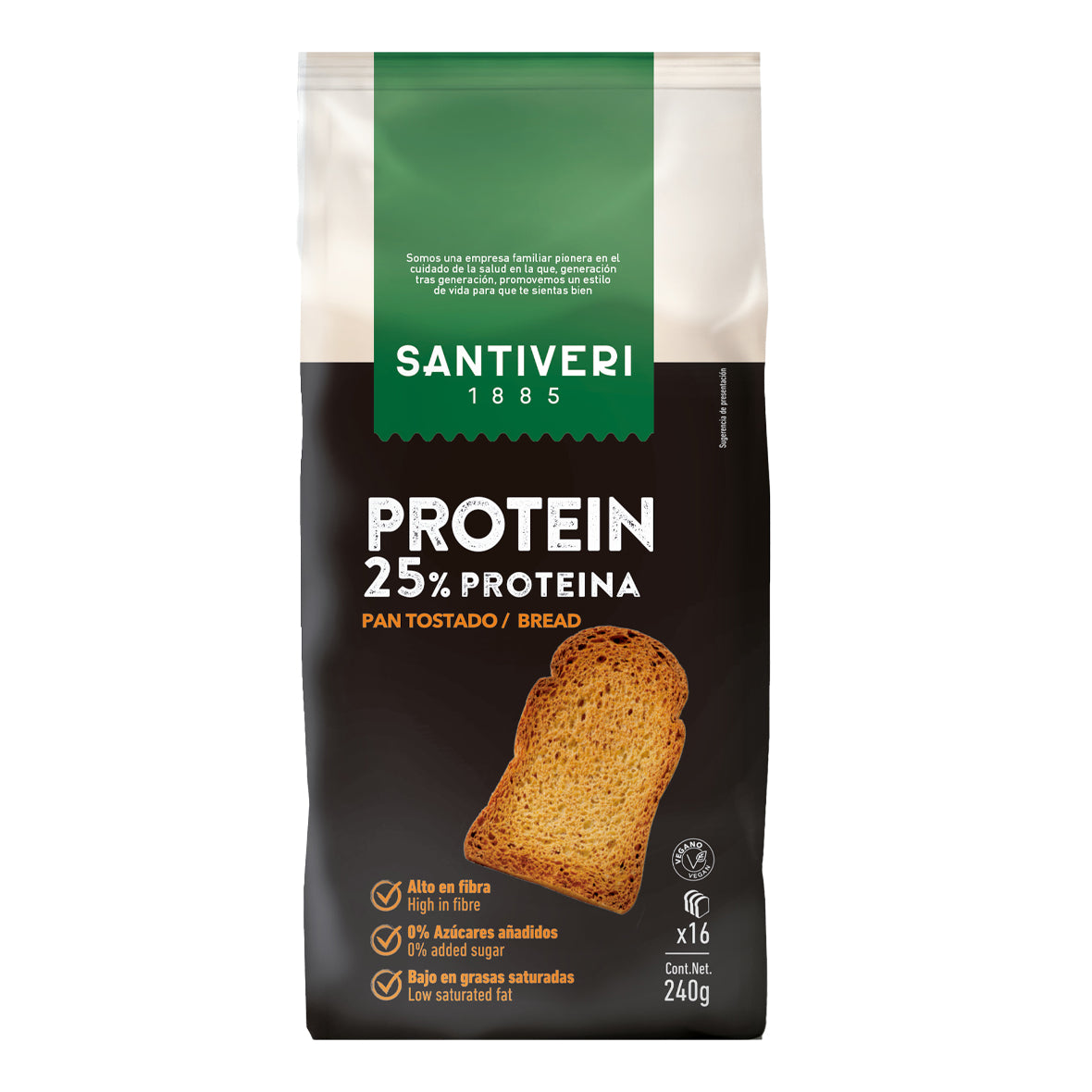 Santiveri Protein Bread Toast 240g