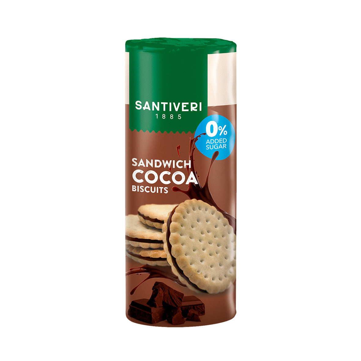 Santiveri Sandwich Cocoa Biscuits 180g