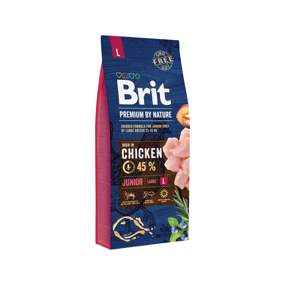 Brit Premium by Nature Junior Large - Chicken 15kg