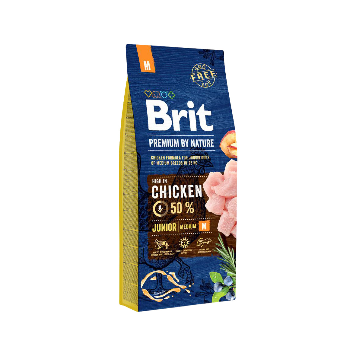 Brit Premium by Nature Junior Medium - Chicken 15kg