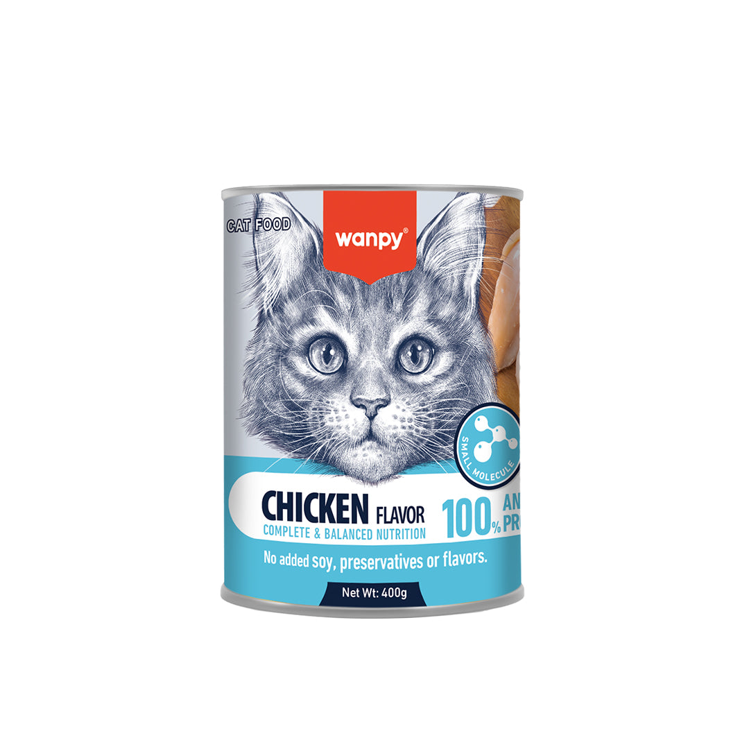 Wanpy Cat Complete & Balanced Pate-Chicken 400g