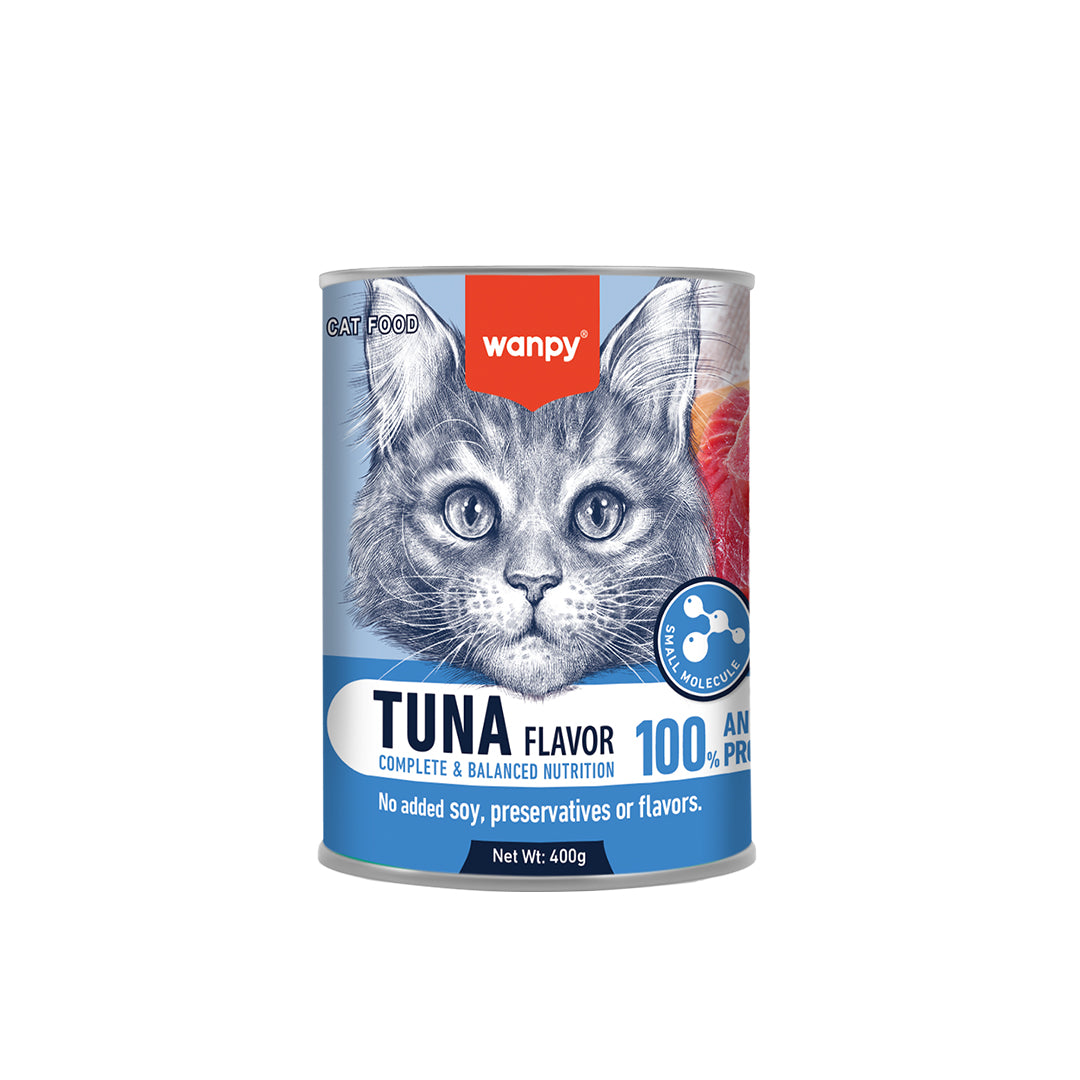 Wanpy Cat Complete & Balanced Pate-Tuna 400g