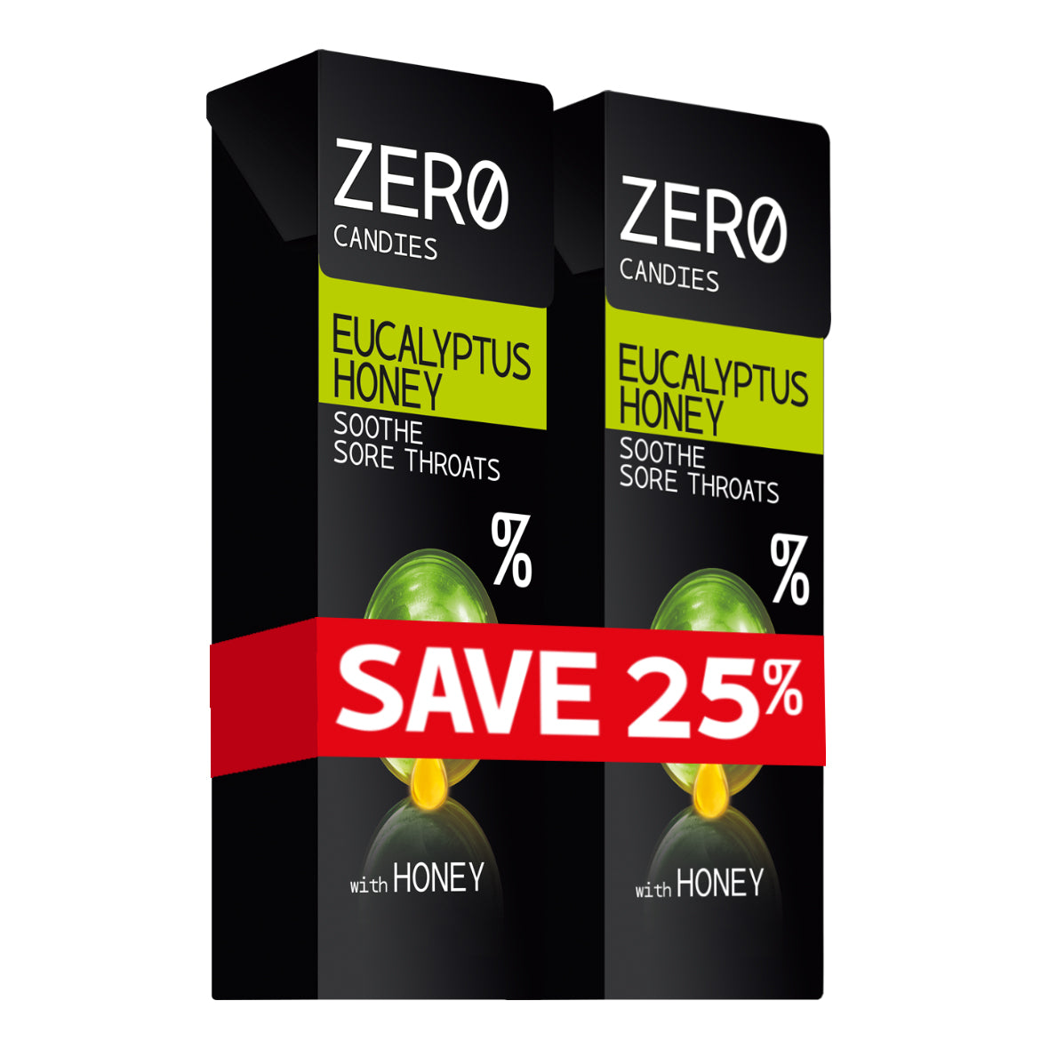 Zero Offer Eucalyptus Honey*2 -25%