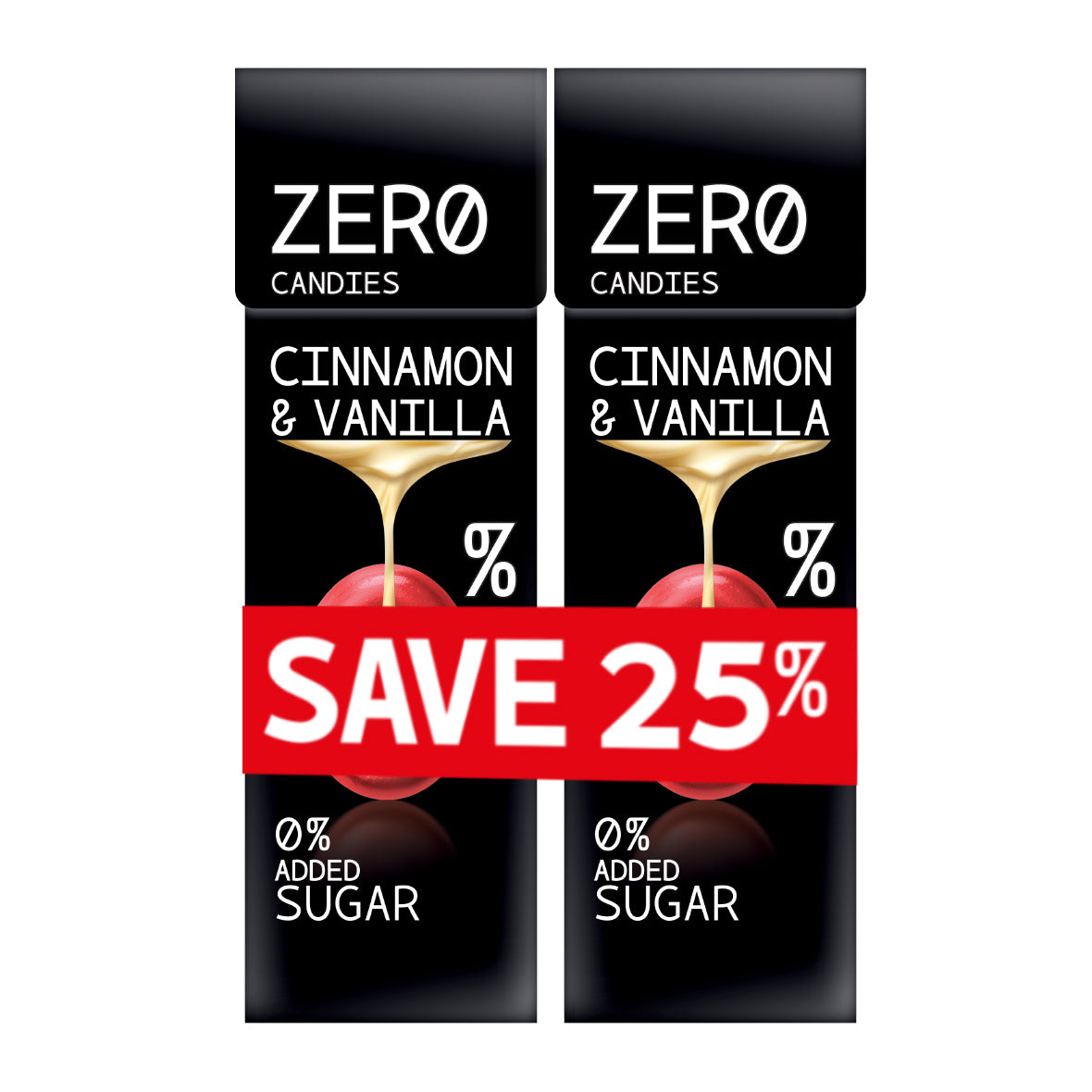 Zero Offer Cinnamon Filled Vanilla*2 -25%