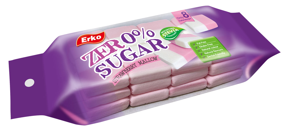 Erko Sugar Free Mallow Flat Bag 69g