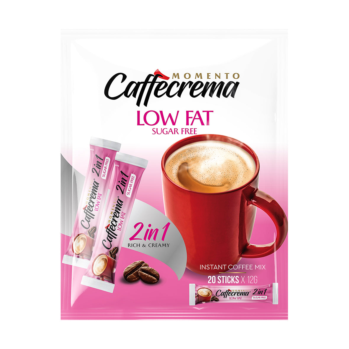 Momento CaffeCrema 2in1 Low Fat Bag