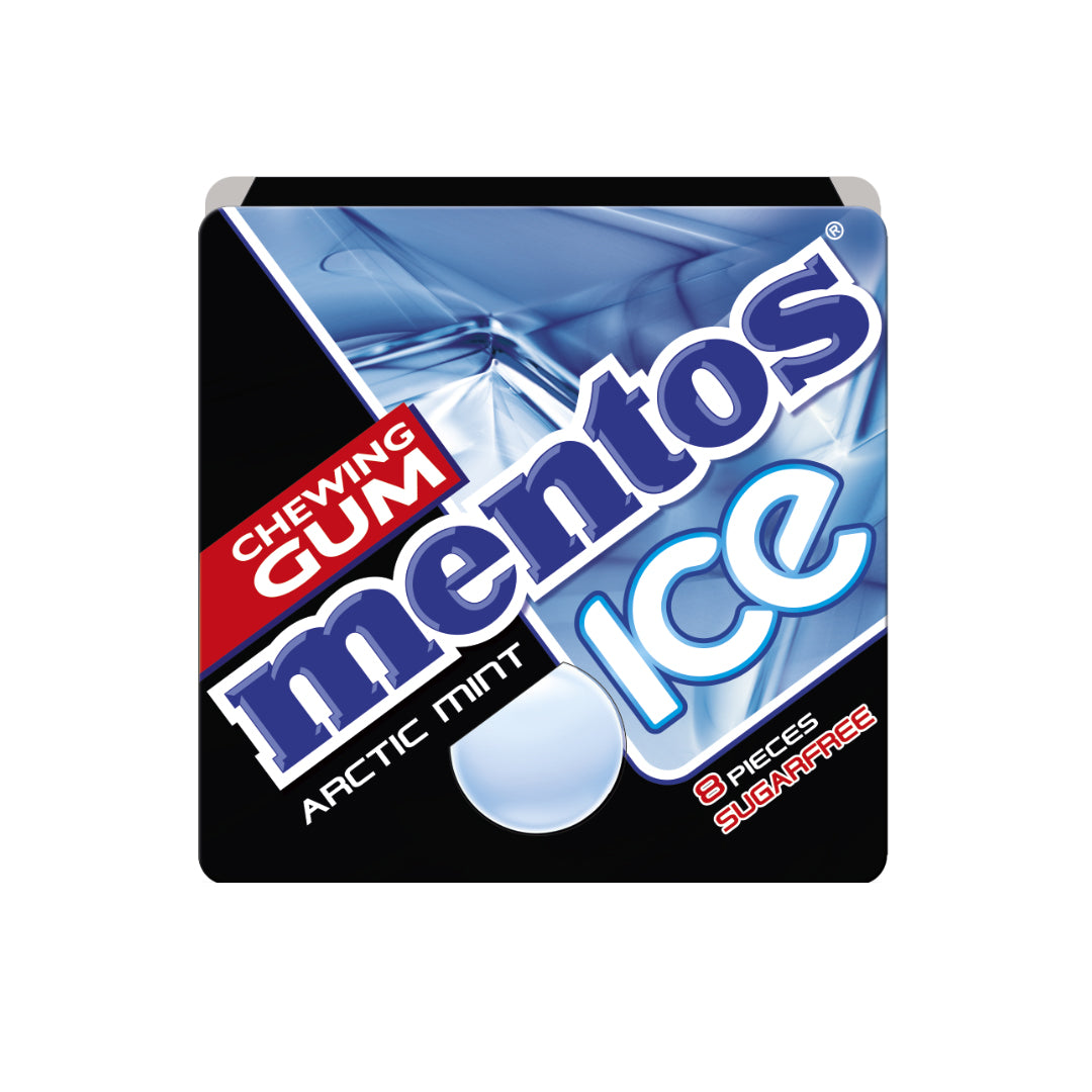 Mentos Gum Ice Arctic Mint 8 Pieces