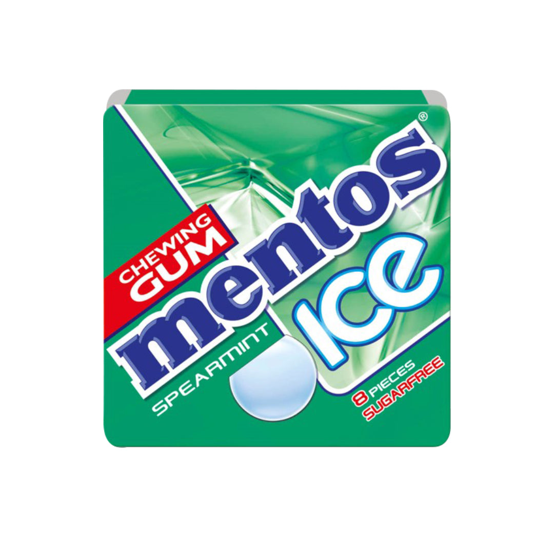 Mentos Gum Ice Spearmint 8 Pieces