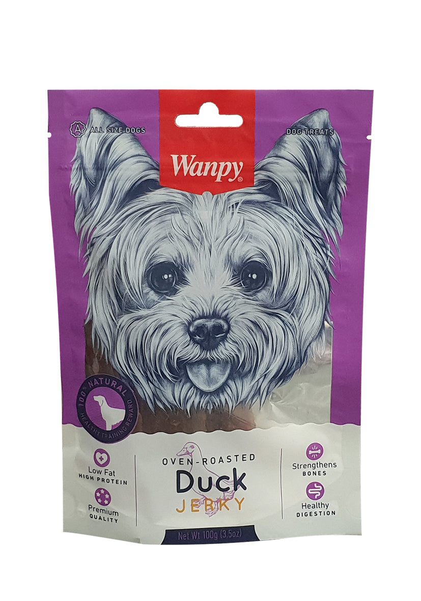 Wanpy Dog Duck Jerky 100g