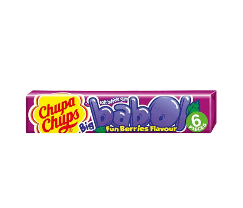 Chupa Chups Big Babol - Berries Flavour 1 BOX (20pc)