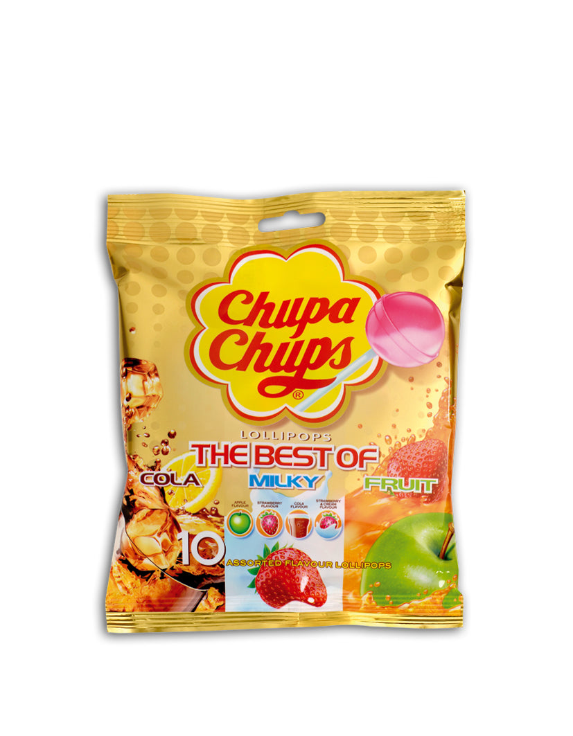 Chupa Chups Bag 10 Lollipops - Best Of