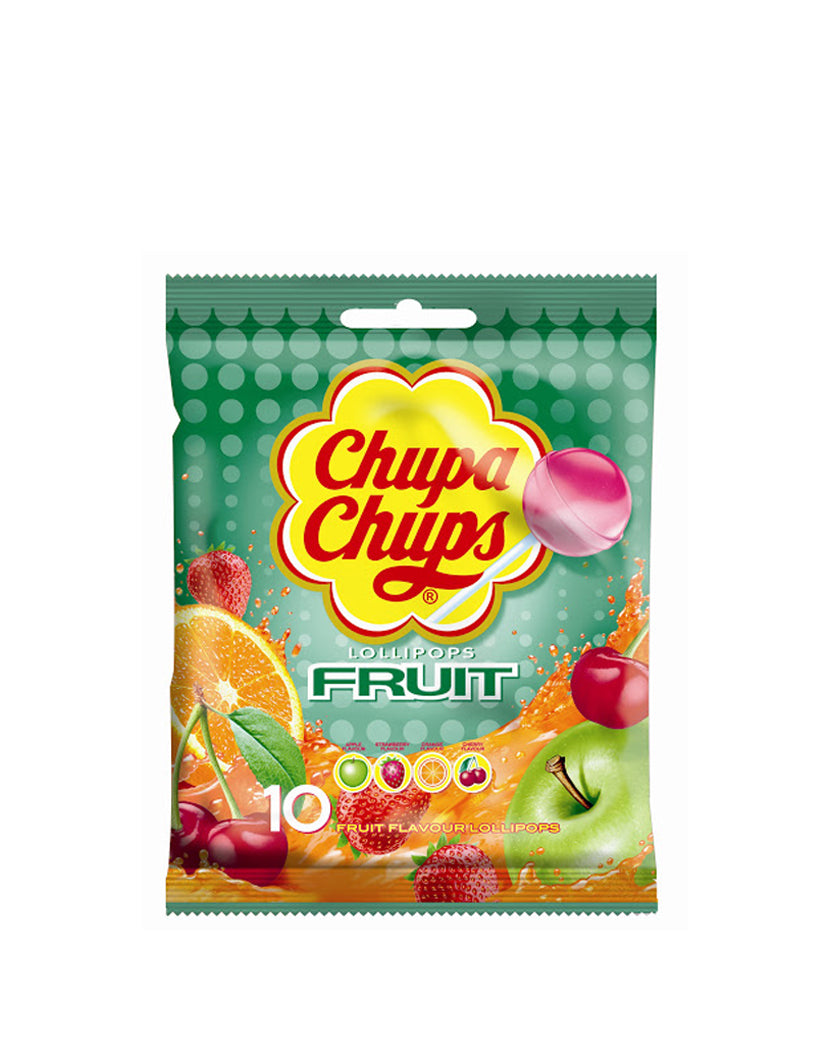 Chupa Chups Bag 10 Lollipops - Fruits