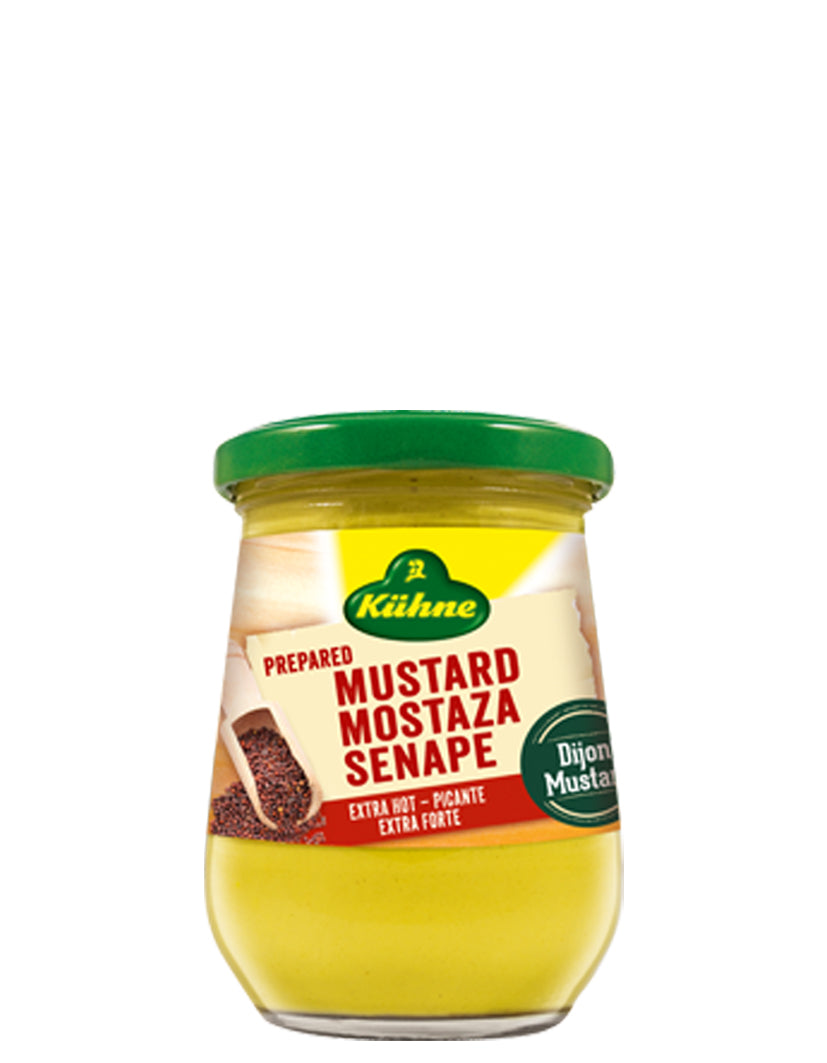 Kuhne Mustard Hot Dijon Style 250ml