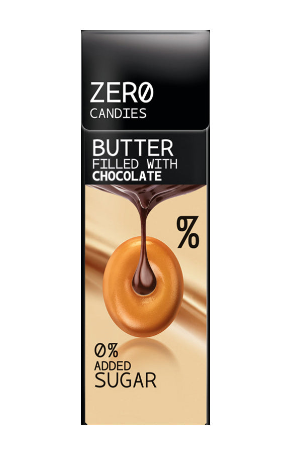 Zero Sugar Free Choc. Filled Caramel 36g